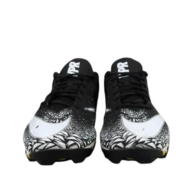 Nike Shoes Mens 13 Football Cleats Vapor Fastflex Athletic Sport Black White Vpr - Picture 2 of 15